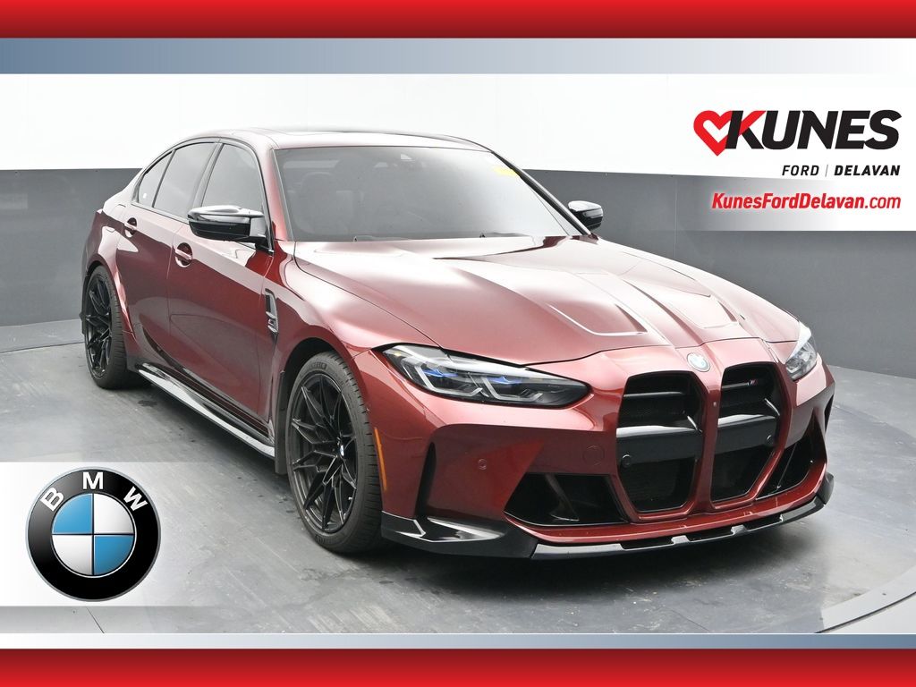 Aventurin Red Metallic 2024 BMW M3 Sedan All-Wheel Drive 8-Speed Automatic