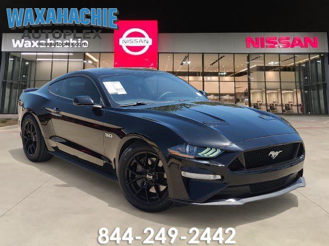 Shadow Black 2019 Ford Mustang Coupe Rear-Wheel Drive Automatic