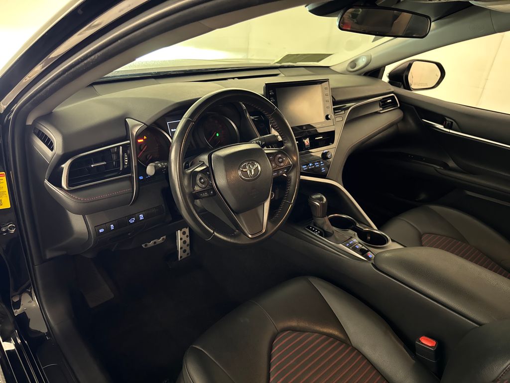 2024 Midnight Black Metallic Toyota Camry TRD V6 FWD Sedan