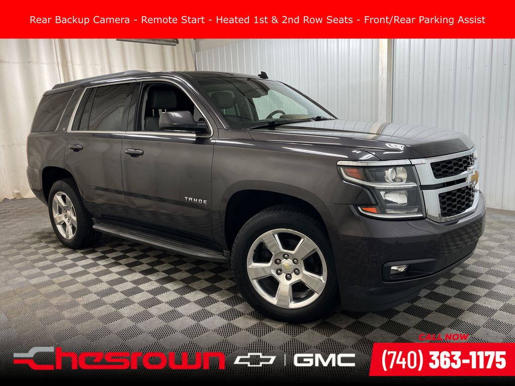 Gray (Tungsten Metallic) 2015 Chevrolet Tahoe SUV / Crossover Four-Wheel Drive 6-Speed Automatic Overdrive
