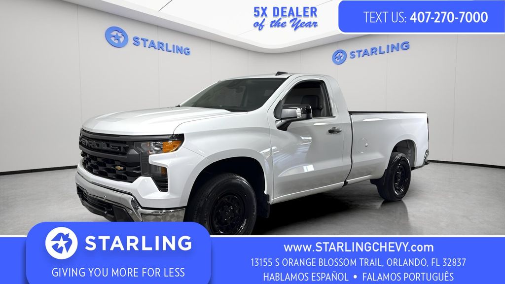 2024 Chevrolet Silverado 1500 Work Truck Regular Cab RWD