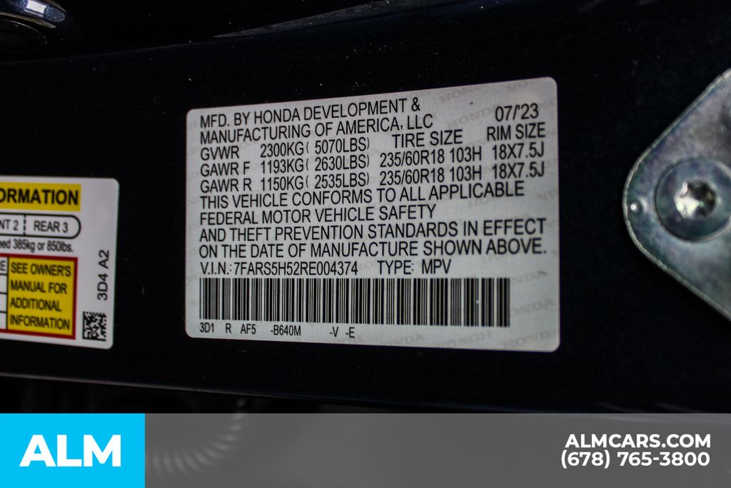Used 2024 Blue Honda Sport image 43