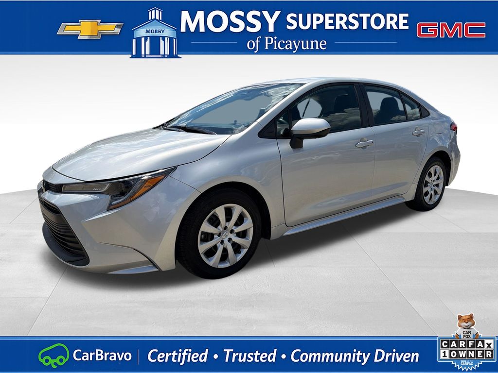 Classic Silver Metallic 2025 Toyota Corolla Sedan Front-Wheel Drive Continuously Variable Transmission