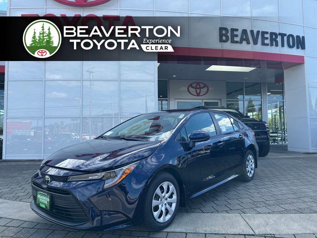 BLUEPRINT 2026 Toyota Corolla LE FWD Sedan Front-Wheel Drive Continuously Variable Transmission