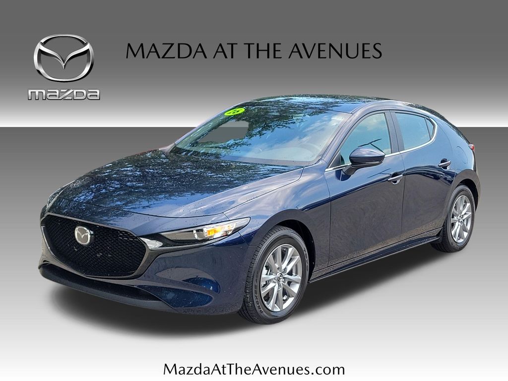 Crystal Blue 2026 Mazda MAZDA3 Hatchback Front-Wheel Drive 6-Speed Automatic