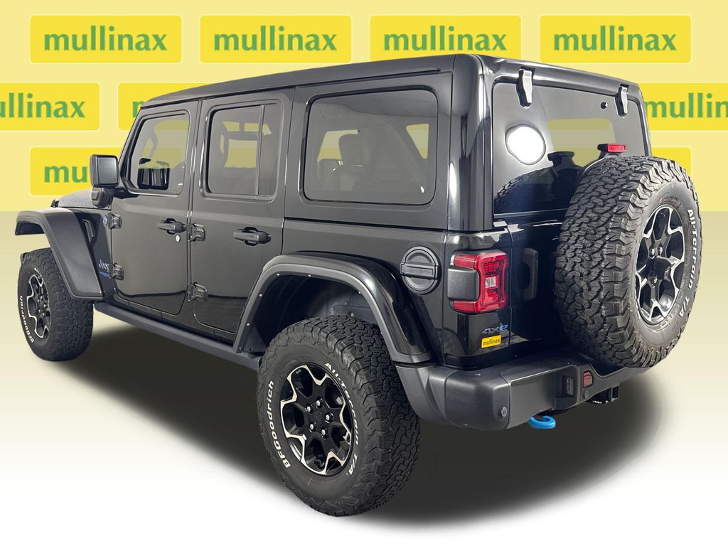 Certified Used 2021 Black Jeep Unlimited Rubicon 4xe image 11