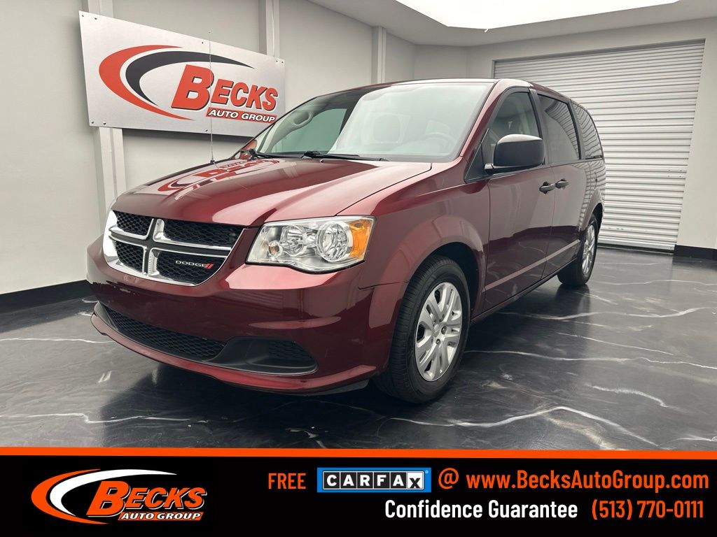 Octane Red Pearlcoat 2019 Dodge Grand Caravan Minivan Front-Wheel Drive 6-Speed Automatic