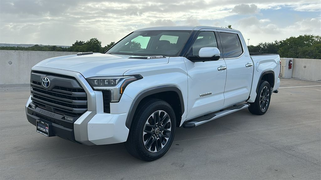 2023 Toyota Tundra Hybrid Limited Beige at Gullo Toyota