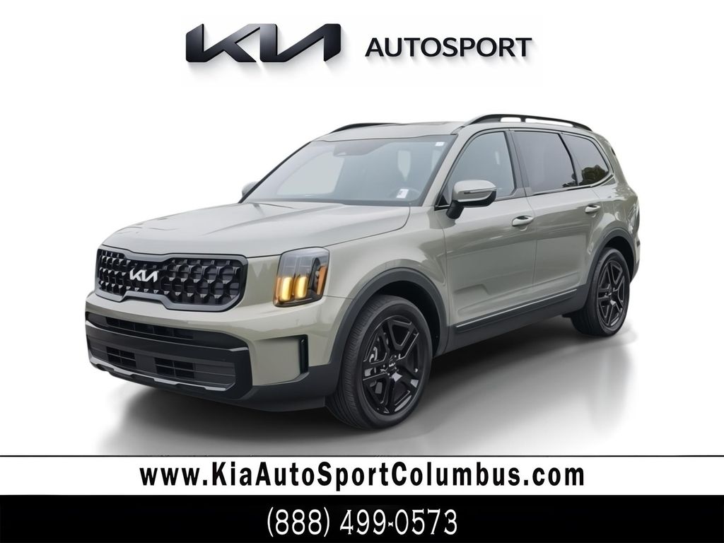 Jungle Green 2024 Kia Telluride EX X-Line AWD SUV / Crossover All-Wheel Drive 8-Speed Automatic