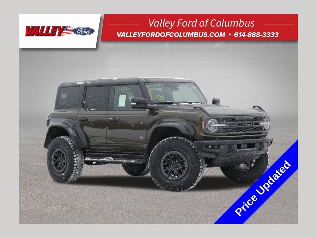 Green Metallic 2025 Ford Bronco Raptor SUV / Crossover Four-Wheel Drive Automatic