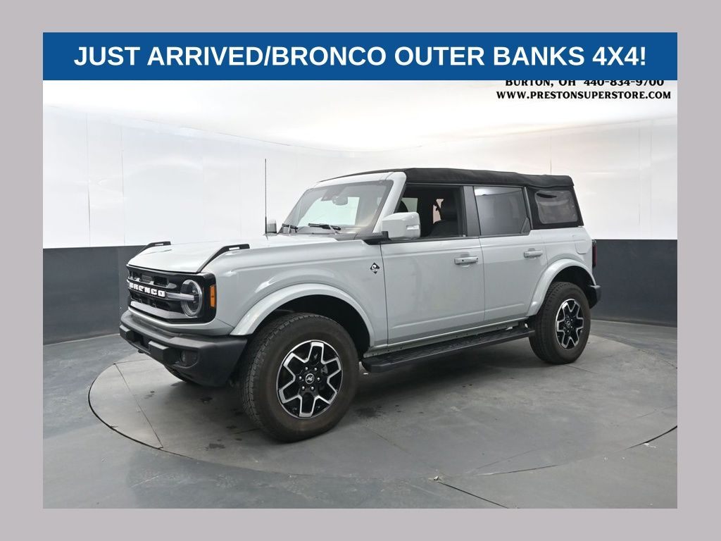 Cactus 2024 Ford Bronco Outer Banks 4-Door 4WD SUV / Crossover Four-Wheel Drive Automatic