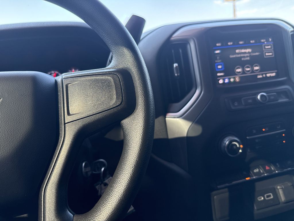 2021 Chevrolet Silverado 1500 Custom White at Classic Elite Chevrolet Hwy 6