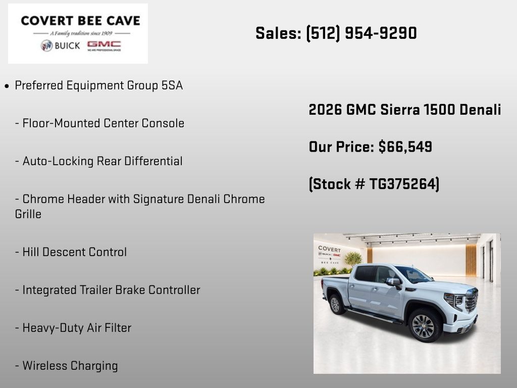 New 2026 White GMC Denali image 21