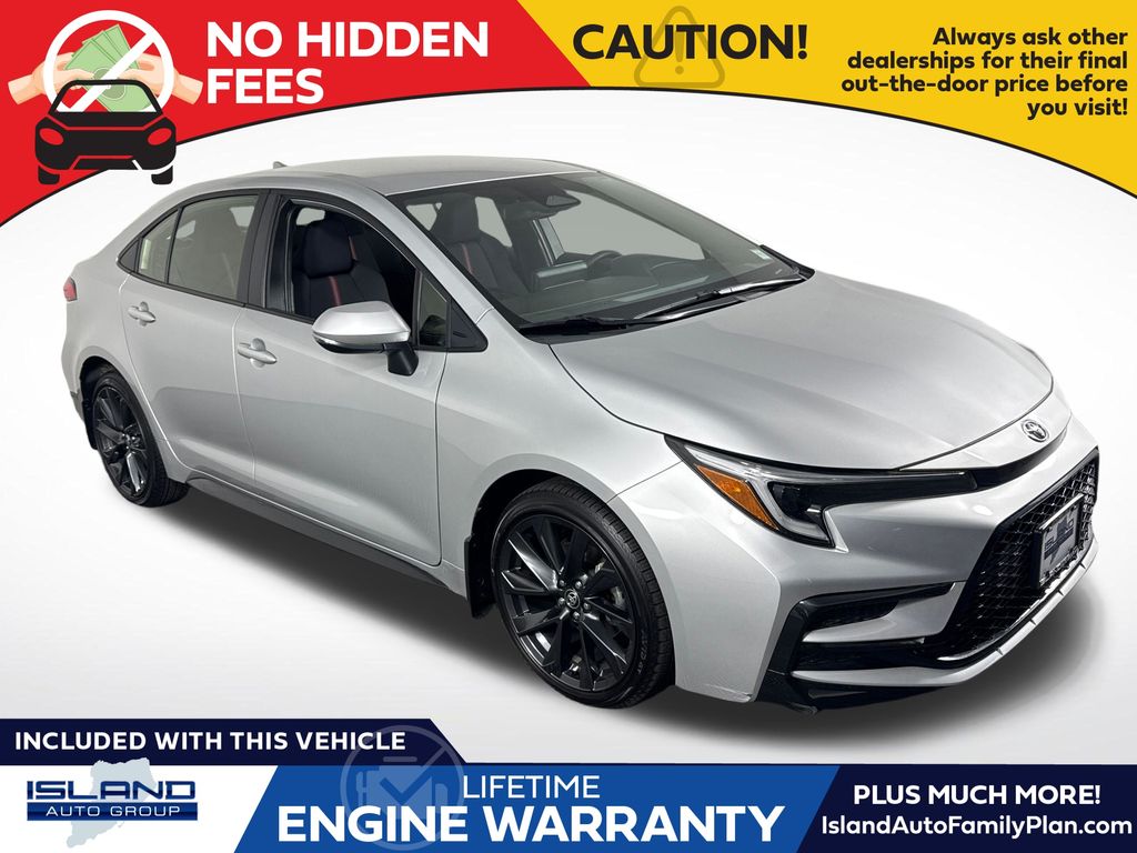 Classic Silver Metallic 2023 Toyota Corolla Sedan Front-Wheel Drive Continuously Variable Transmission