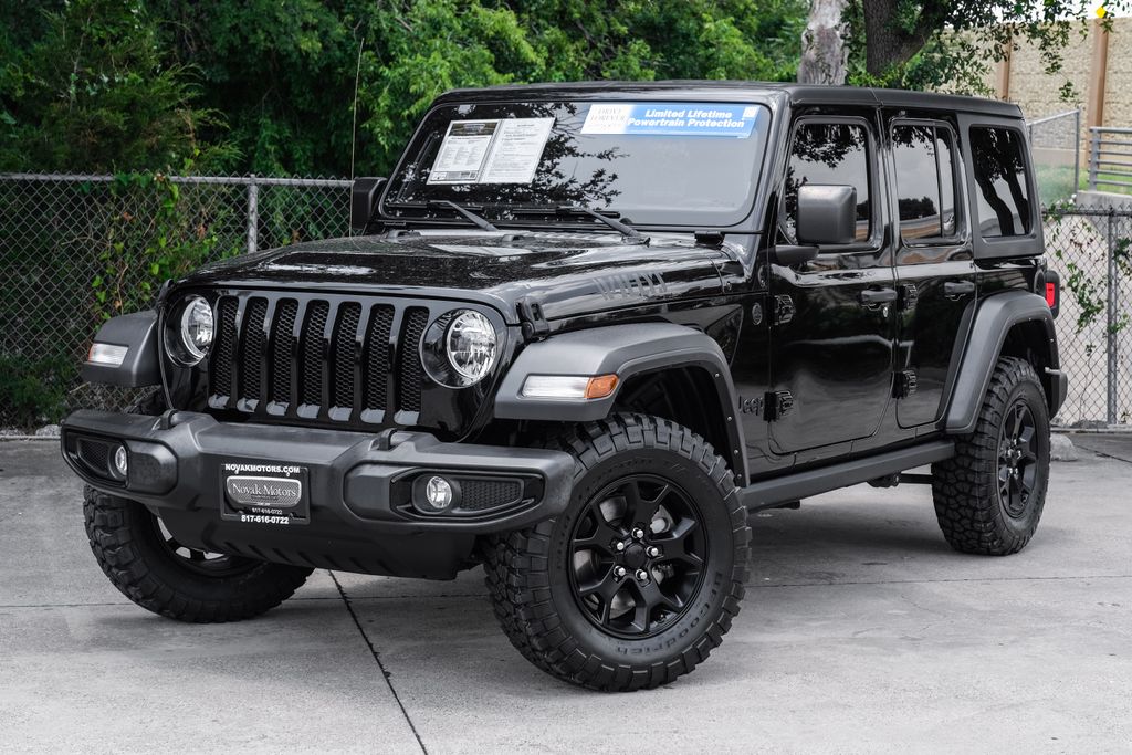 used 2022 Jeep Wrangler car, priced at $31,332