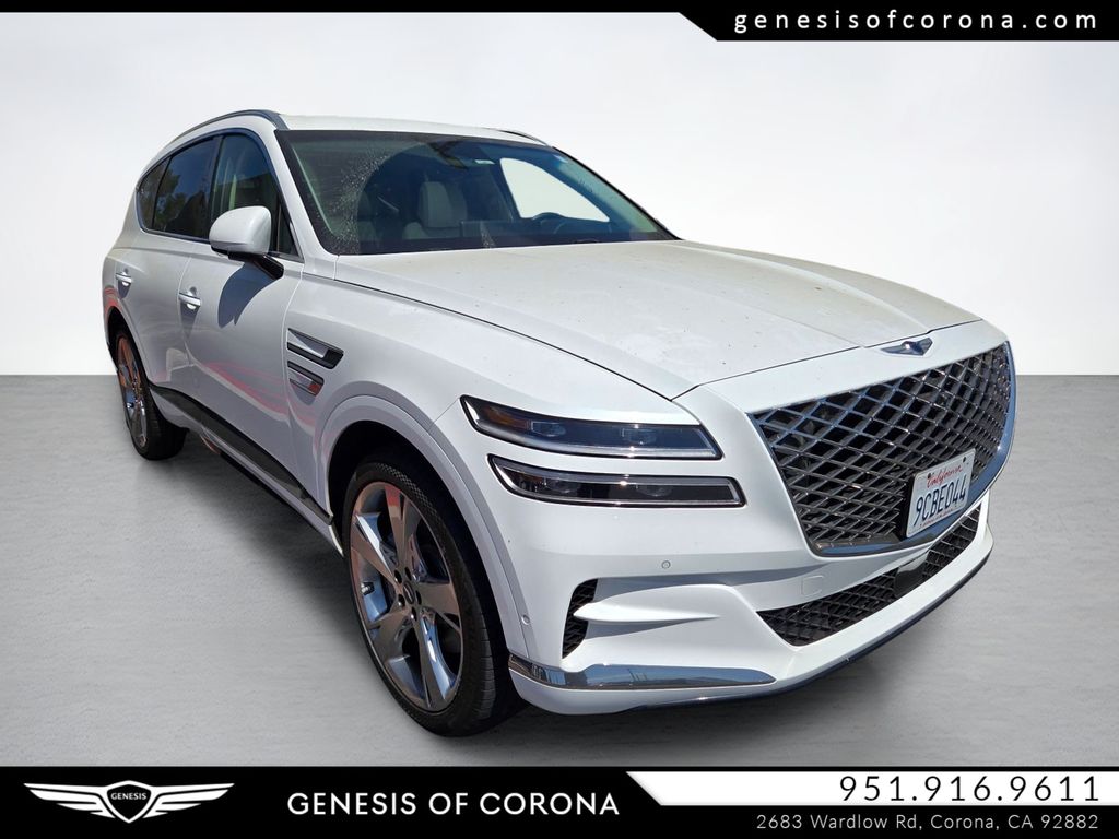 White 2023 Genesis GV80 SUV / Crossover All-Wheel Drive 8-Speed Automatic
