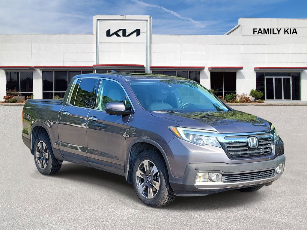 Gray (Modern Steel) 2019 Honda Ridgeline Pickup Truck All-Wheel Drive 6-Speed Automatic