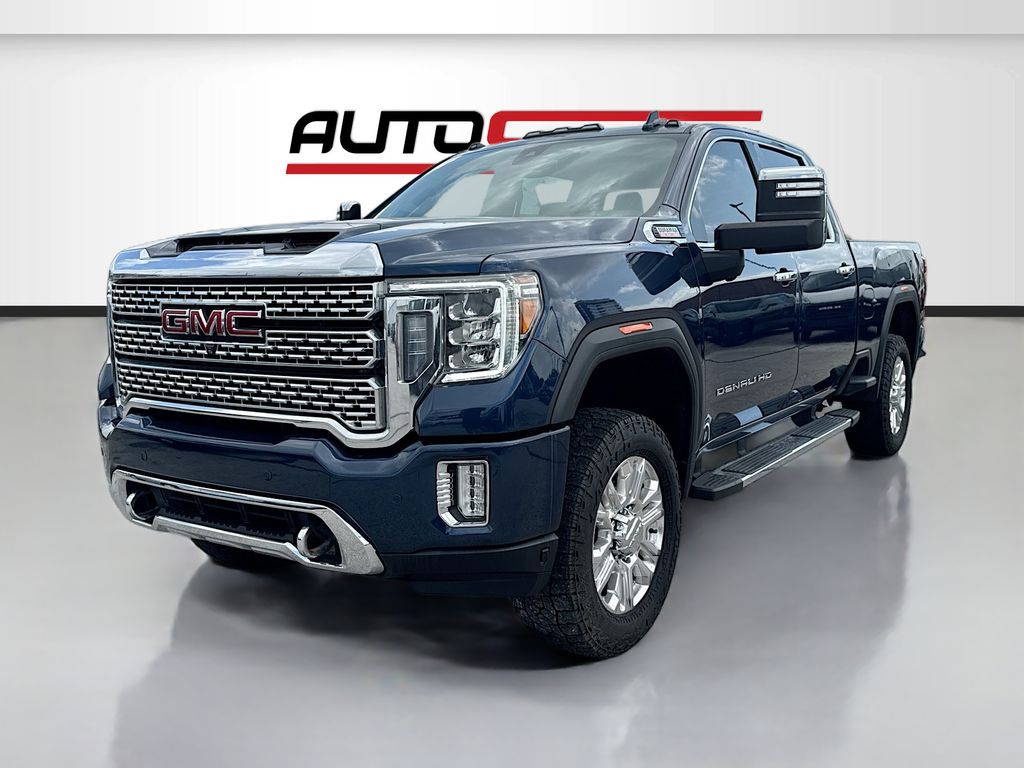 2022 GMC Sierra 2500HD Denali Blue at DeMontrond Automotive Group