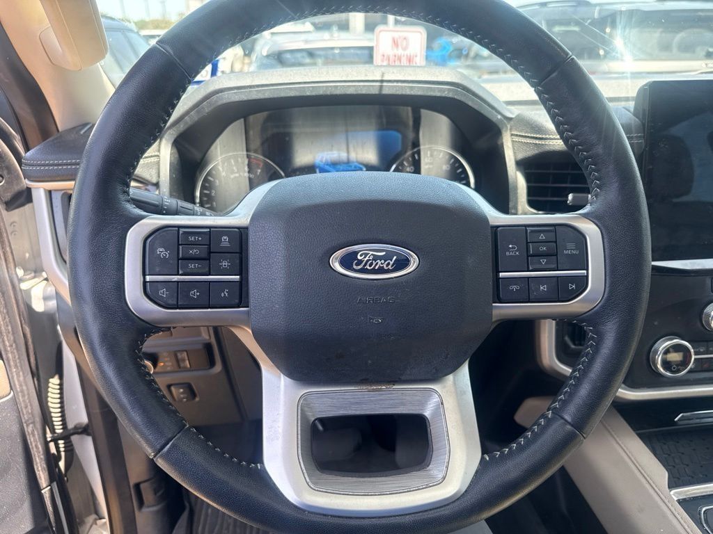 2023 Ford Expedition XLT White at AutoSavvy Houston Northwest