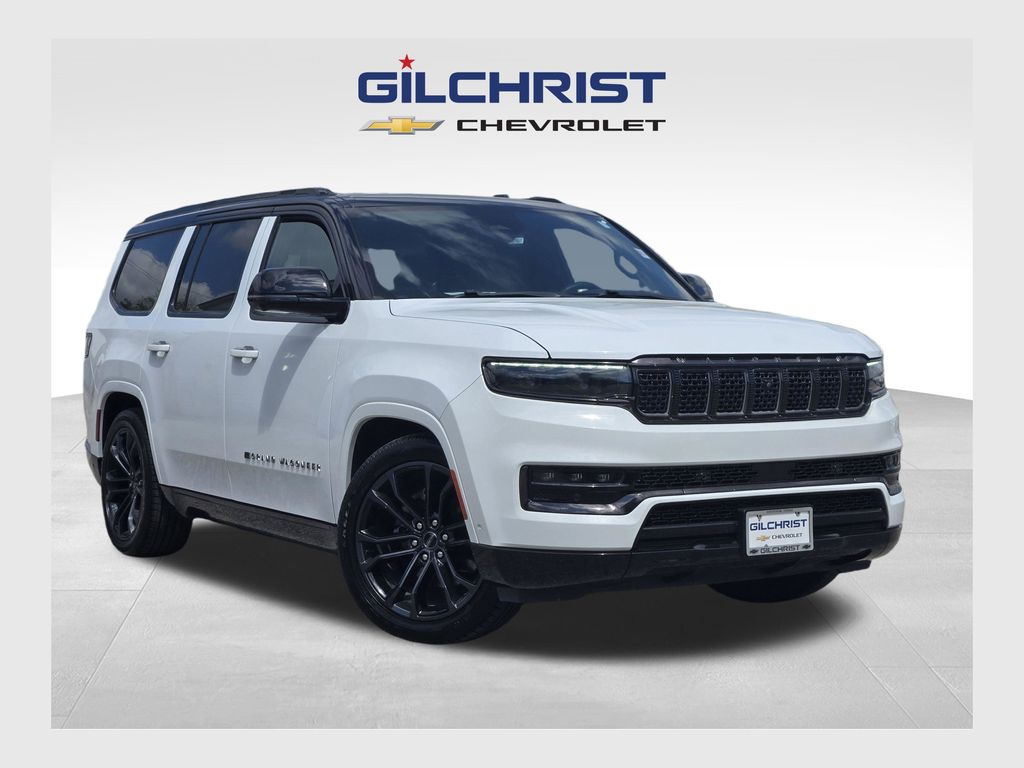 Bright White Clearcoat 2024 Jeep Grand Wagoneer Obsidian 4WD SUV / Crossover Four-Wheel Drive 8-Speed Automatic