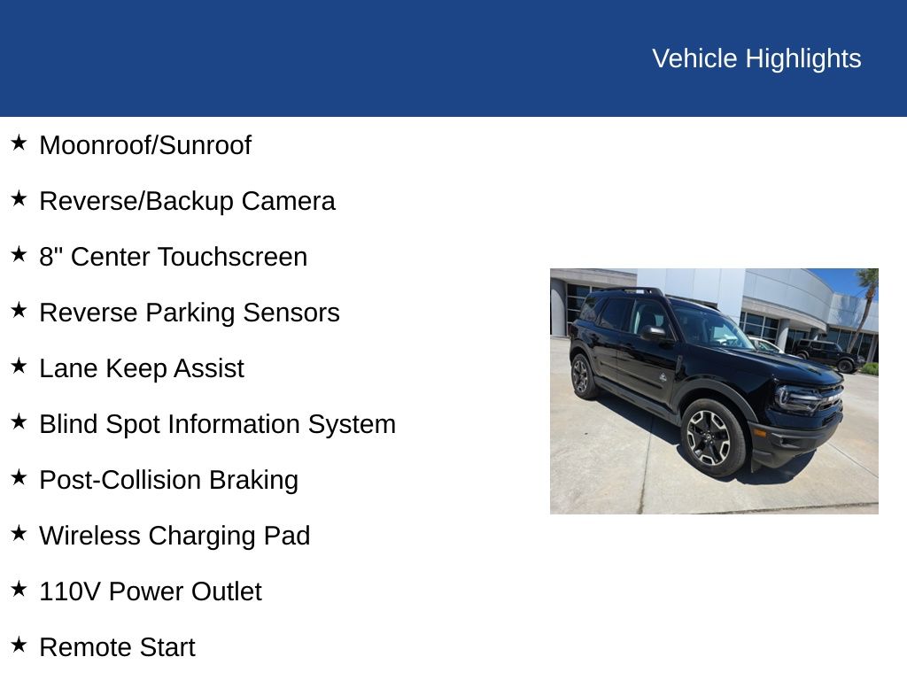 2024 Ford Bronco Sport Outer Banks
