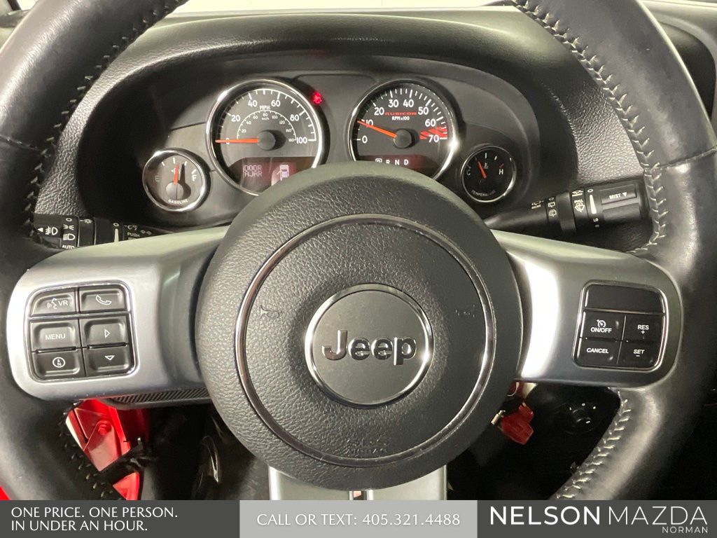 Used 2016 Red Jeep Unlimited Rubicon image 46