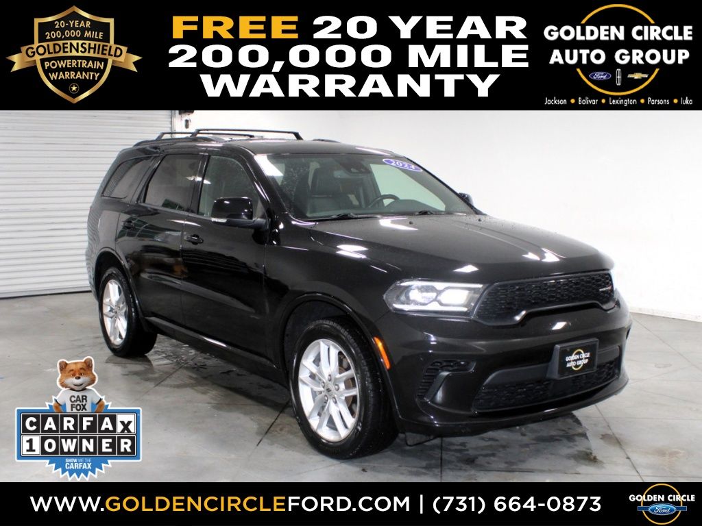 DB Black Clearcoat 2024 Dodge Durango GT Plus AWD SUV / Crossover All-Wheel Drive 8-Speed Automatic