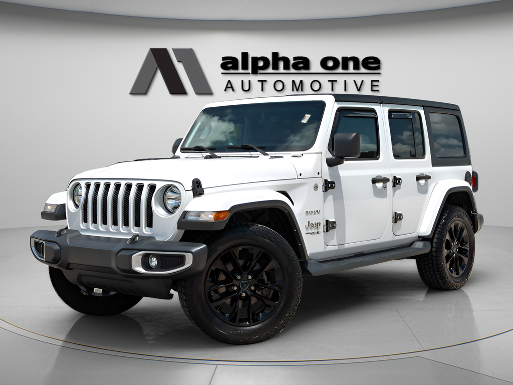 Bright White Clearcoat 2022 Jeep Wrangler SUV / Crossover Four-Wheel Drive 8-Speed Automatic