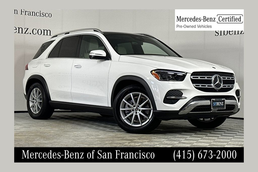 Polar White 2026 Mercedes-Benz GLE SUV / Crossover All-Wheel Drive 9-Speed Automatic
