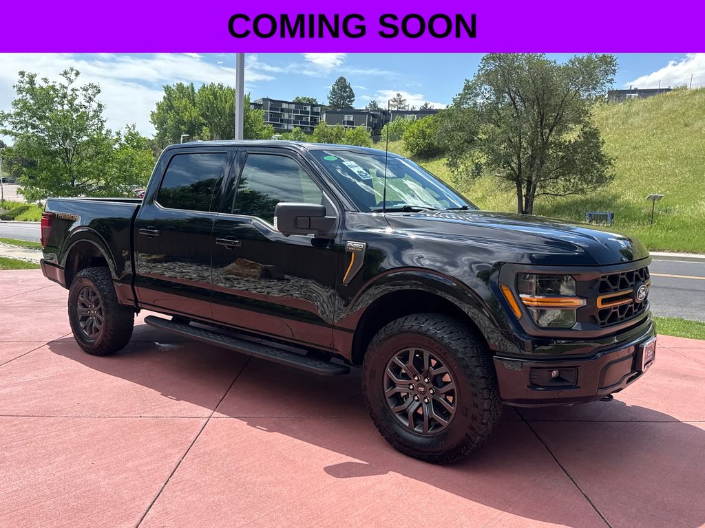 Black 2025 Ford F-150 Tremor SuperCrew 4WD Pickup Truck Four-Wheel Drive Automatic