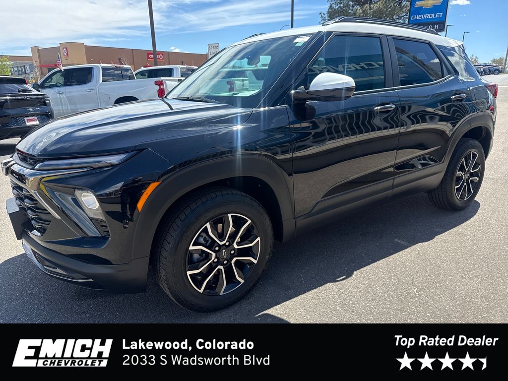 Black Metallic 2025 Chevrolet Trailblazer SUV / Crossover Four-Wheel Drive 9-Speed Automatic