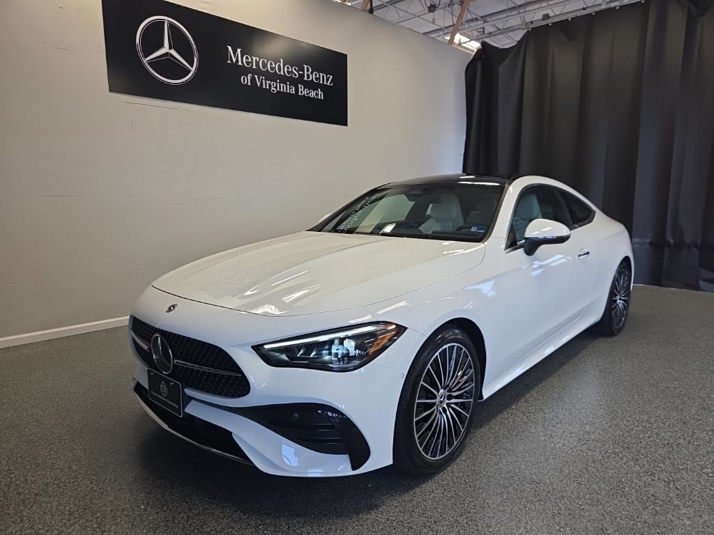 Polar White 2024 Mercedes-Benz CLE Coupe All-Wheel Drive 9-Speed Automatic