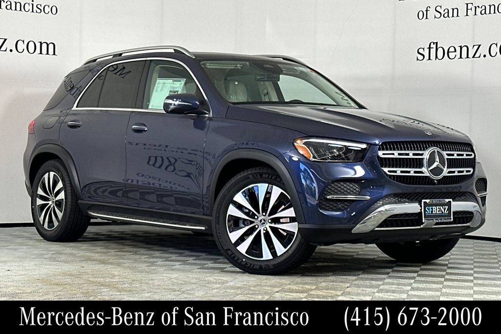 Twilight Blue Metallic 2026 Mercedes-Benz GLE SUV / Crossover All-Wheel Drive 9-Speed Automatic
