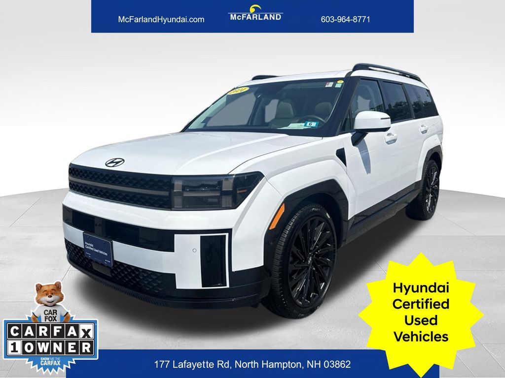 Serenity White 2024 Hyundai Santa Fe SUV / Crossover All-Wheel Drive Automatic