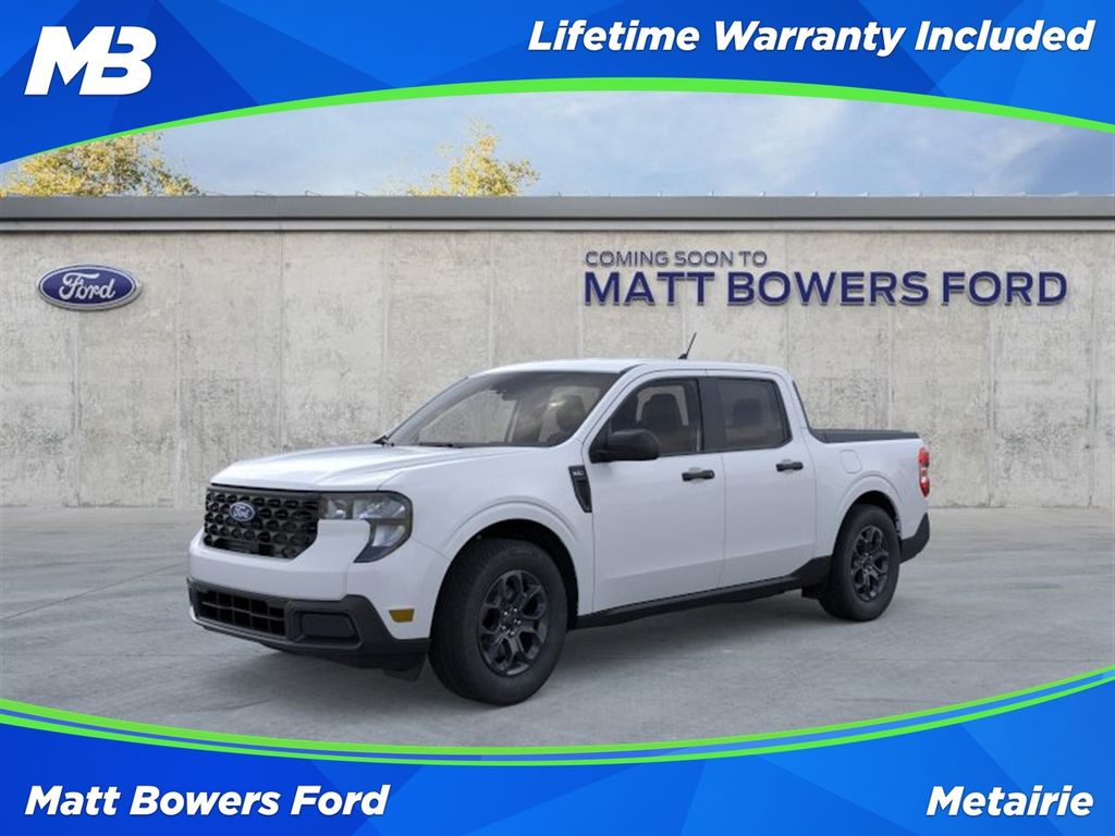 Space White Metallic 2026 Ford Maverick Pickup Truck All-Wheel Drive 8-Speed Automatic