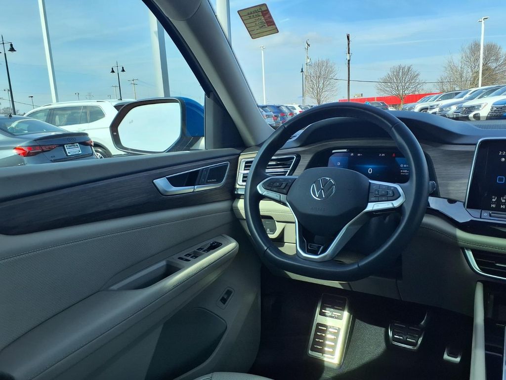 Certified Used 2025 Mountain Lake Blue Metallic Volkswagen 2.0T SEL Premium R-Line image 23
