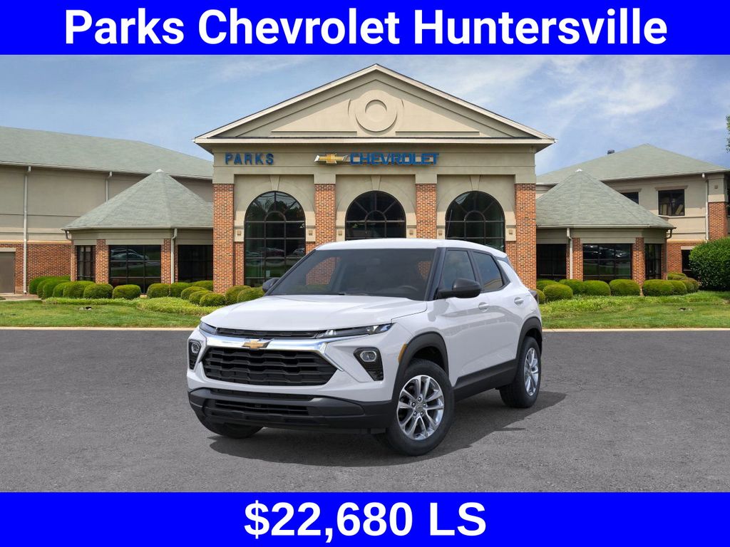 Summit White 2026 Chevrolet Trailblazer LS FWD SUV / Crossover Front-Wheel Drive Continuously Variable Transmission