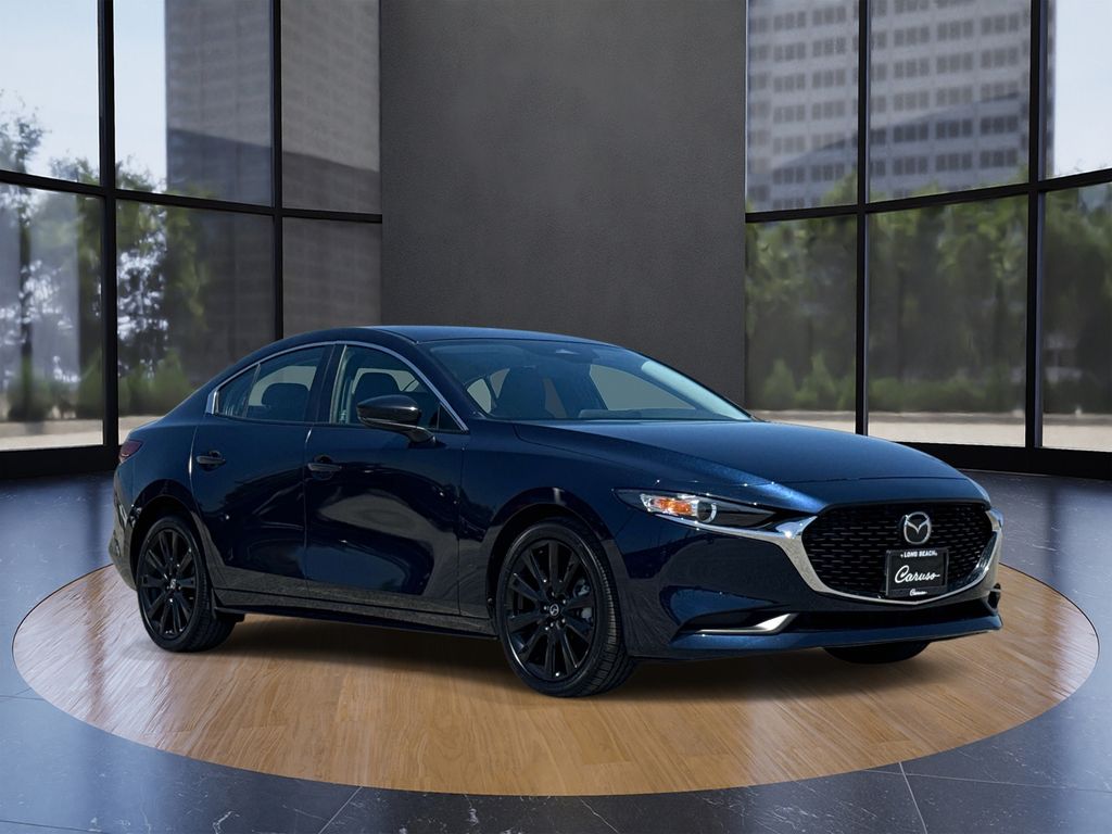 Crystal Blue 2025 Mazda MAZDA3 Sedan Front-Wheel Drive 6-Speed Automatic