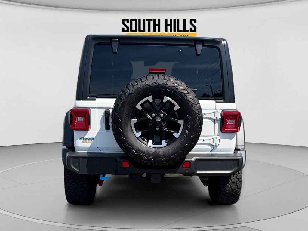 2024 Jeep Wrangler Rubicon 4xe White at Klick Lewis Buick Chevrolet