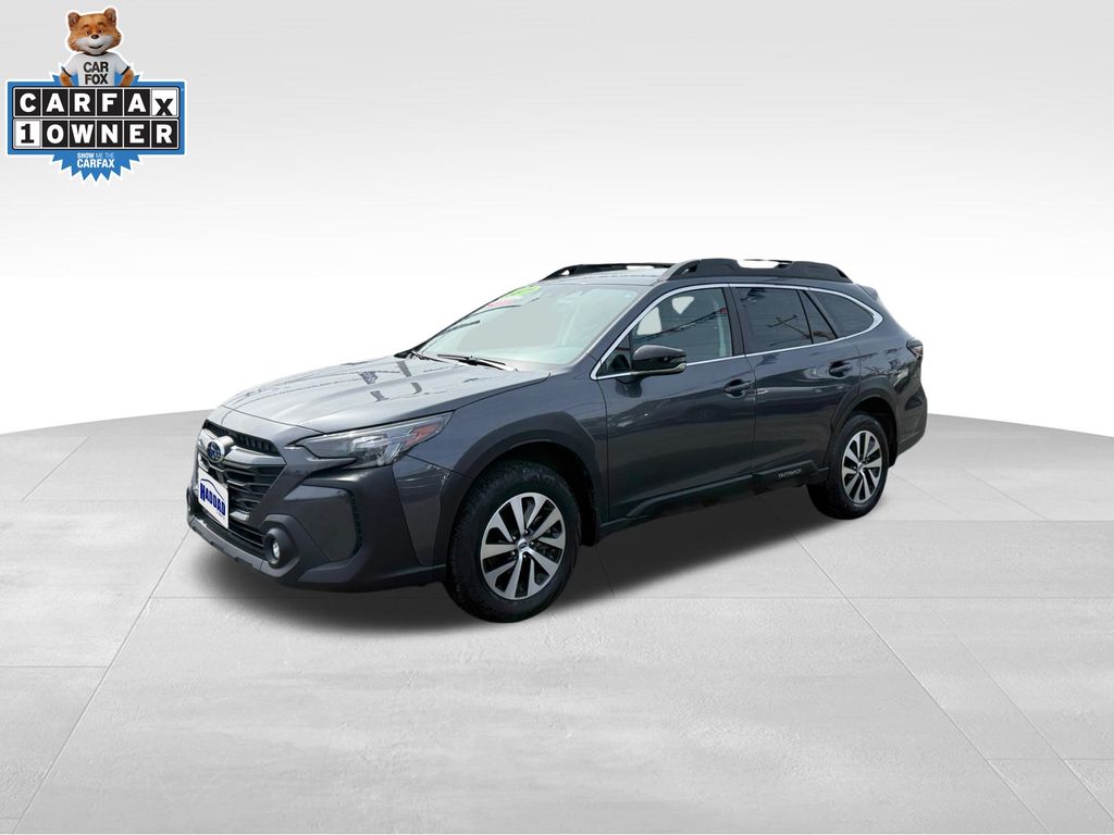 Magnetite Gray Metallic 2025 Subaru Outback Premium AWD SUV / Crossover All-Wheel Drive Continuously Variable Transmission
