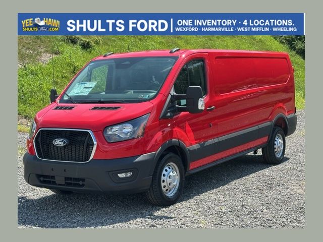 Race Red 2026 Ford Transit Cargo Van All-Wheel Drive