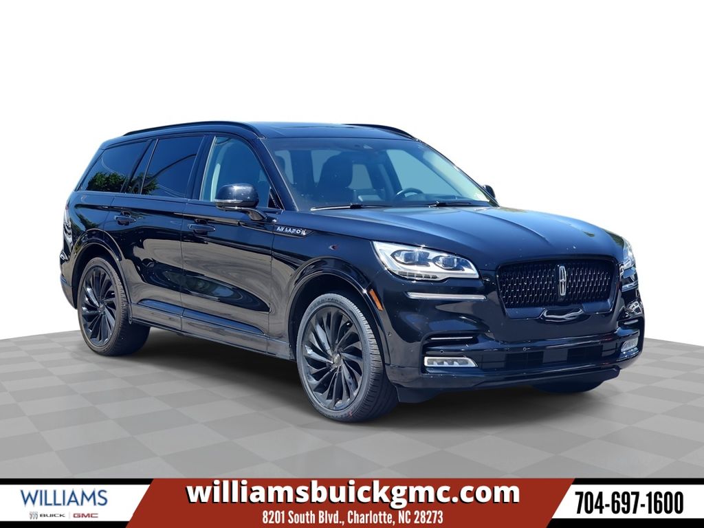 Black Metallic 2023 Lincoln Aviator SUV / Crossover All-Wheel Drive 10-Speed Automatic
