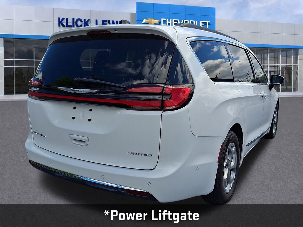2023 Chrysler Pacifica Limited White at Klick Lewis Buick Chevrolet