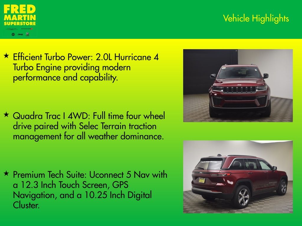 new 2026 Jeep Grand Cherokee car, priced at $37,890
