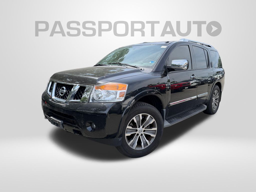 Gray (Magnetic Black) 2015 Nissan Armada SL 4WD SUV / Crossover Four-Wheel Drive Automatic