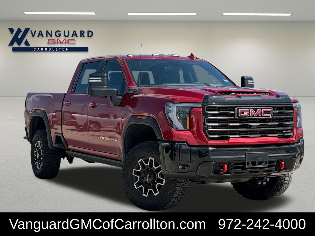 Volcanic Red Tintcoat 2026 GMC Sierra 2500HD Pickup Truck Four-Wheel Drive Automatic