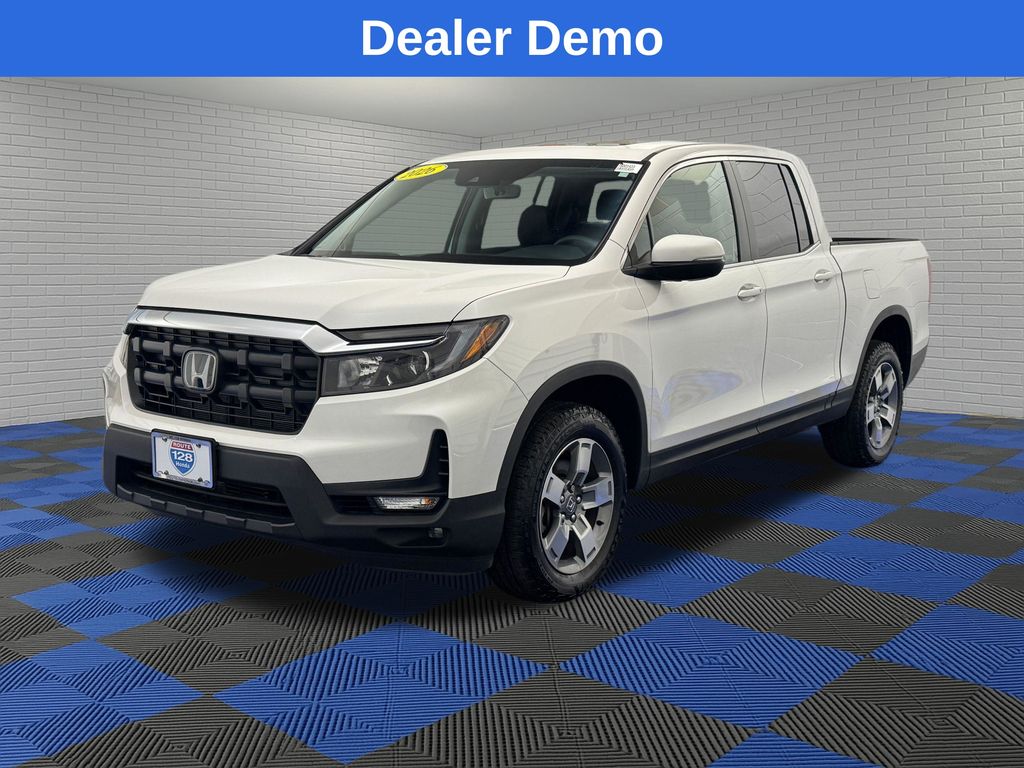 Platinum White Pearl 2026 Honda Ridgeline Pickup Truck All-Wheel Drive 9-Speed Automatic
