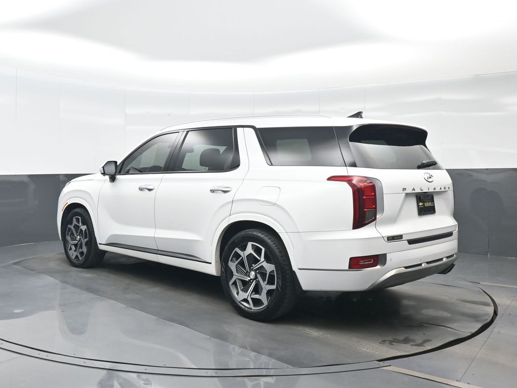 2022 Hyundai Palisade Calligraphy White at Matthews Motors of Wilmington