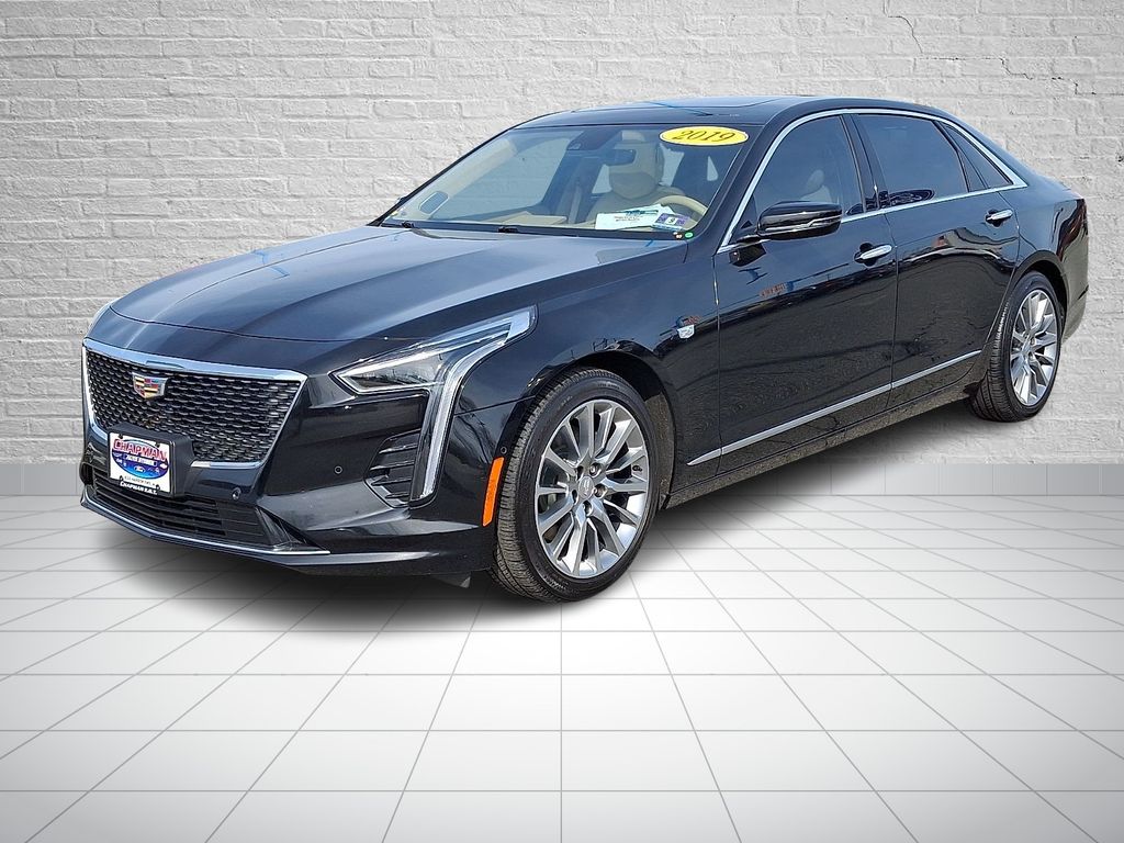 Stellar Black Metallic 2019 Cadillac CT6 3.0TT Platinum AWD Sedan All-Wheel Drive Automatic