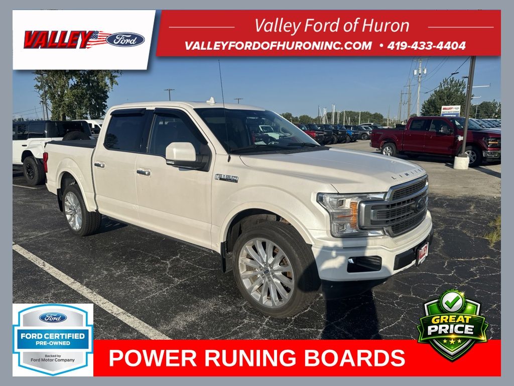 Oxford White 2019 Ford F-150 Pickup Truck Four-Wheel Drive Automatic